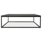 Paris Prix Table Basse Design En Bois "Bokaci" 110cm Noir