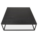 Paris Prix Table Basse Design En Bois "Bokaci" 110cm Noir