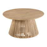 paris prix Table Basse Design en Bois "Vincent" 90cm Naturel