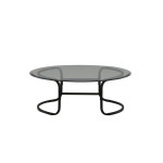Paris Prix Table Basse Design En Verre "Lomma" 110cm Noir