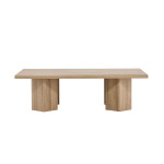Paris Prix Table Basse Design "Lillehammer " 140cm Naturel