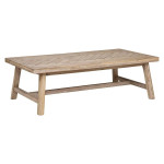 paris prix Table Basse en Bois Design "Aeris" 130cm Beige
