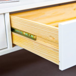 Paris Prix Table Basse En Pin Massif "Abigael" 115x60cm Blanc