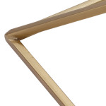 Paris Prix Table Basse Gigogne Design "Yvonne" 89cm Or