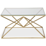 paris prix Table Basse Gigogne Design "Yvonne" 89cm Or