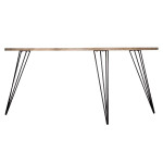 Paris Prix Table Basse Industriel "Neile" 97cm Marron