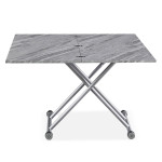 Paris Prix Table Basse Rectangulaire "Higher" 114cm Gris
