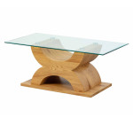 paris prix Table Basse Rectangulaire "Magnola" 110cm Naturel