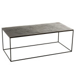 paris prix Table Basse Rectangulaire "Oxidize" 110cm Noir