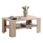 Paris Prix Table Basse Rectangulaire "Tiante" 100cm Naturel