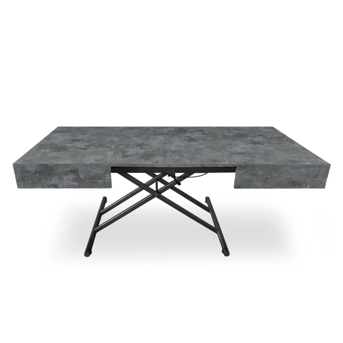 Paris Prix Table Basse Relevable "Lift" 120-190cm Béton