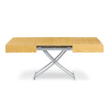 Paris Prix Table Basse Relevable "Lift" 120-190cm Chêne Clair