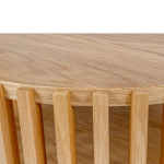 Paris Prix Table Basse Ronde Design "Drume" 83cm Chêne