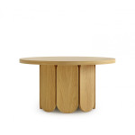 Paris Prix Table Basse Ronde Design "Soft" 78cm Naturel