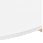 Paris Prix Table Basse Scandinave "Adesio" 80cm Blanc