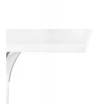 Paris Prix Table Carrée Intérieur & Extérieur "Summer" 71cm Blanc