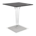 Paris Prix Table Carrée Intérieur & Extérieur "Summer" 71cm Noir