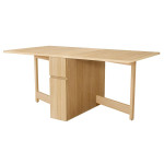 Paris Prix Table Console Pliante "Kungla" 170cm Chêne