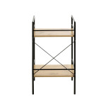 Paris Prix Table D'Appoint 2 Niveaux "Fidelo" 62cm Chêne