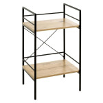 paris prix Table d'Appoint 2 Niveaux "Fidelo" 62cm Chêne