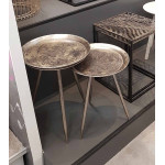 Paris Prix Table D'Appoint Antique "Gujia" 54cm Bronze