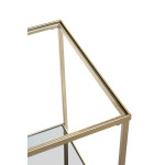 Paris Prix Table D'Appoint Carrée Design "Timana" 55cm Or