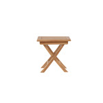 Paris Prix Table D'Appoint De Jardin En Teck "Kenya" 50cm Naturel