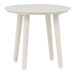 paris prix Table d'Appoint de Jardin Ronde "Lina" 40cm Beige