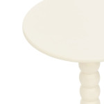 Paris Prix Table D'Appoint Design "Chamlo" 46cm Ivoire