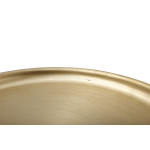 Paris Prix Table D'Appoint Design "Clays" 46cm Vieux Rose & Or