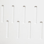 Paris Prix Table D'Appoint Design Coffre "Shiro" 45cm Blanc