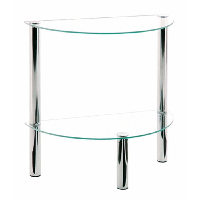 Paris Prix Table D'Appoint Design "Eliot" 47cm Transparent
