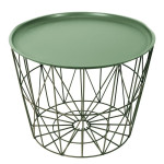 paris prix Table d'Appoint Design "Filaire" 52cm Vert