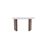 Paris Prix Table D'Appoint Design "Gronvik" 70cm Gris Clair