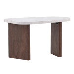 paris prix Table d'Appoint Design "Gronvik" 70cm Gris Clair