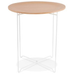 Paris Prix Table D'Appoint Design "Kwiko" 46cm Naturel