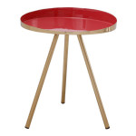 paris prix Table d'Appoint Design "Morrison" 48cm Corail