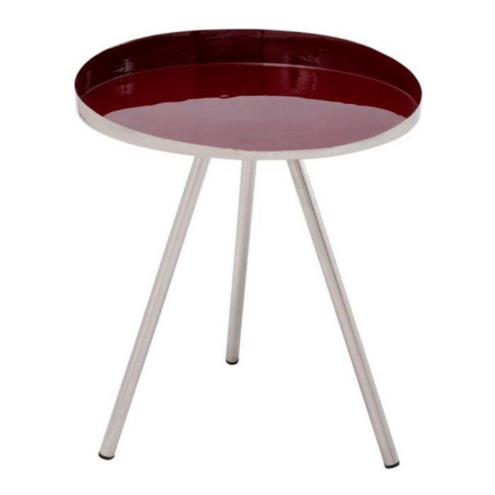 Paris Prix Table D'Appoint Design "Morrison" 48cm Prune
