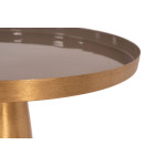 Paris Prix Table D'Appoint Design "Morrison" 51cm Gris