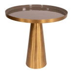 paris prix Table d'Appoint Design "Morrison" 51cm Gris