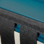 Paris Prix Table D'Appoint Design "Porte-Magazine" 40cm Bleu