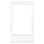 Paris Prix Table D'Appoint Design "Relia" 103cm Blanc
