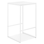 Paris Prix Table D'Appoint Design "Relia" 103cm Blanc