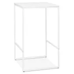 paris prix Table d'Appoint Design "Relia" 103cm Blanc
