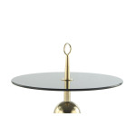 Paris Prix Table D'Appoint Design "Rodriga" 53cm Or & Gris
