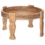 paris prix Table d'Appoint en Bois "Gypsy" 75cm Naturel