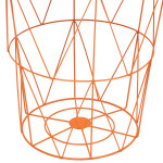 Paris Prix Table D'Appoint En Métal "Kumi" 40cm Orange