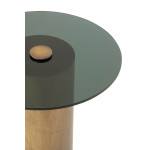 Paris Prix Table D'Appoint En Verre "Soni" 51cm Bronze