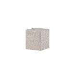 Paris Prix Table D'Appoint Imitation Marbre "York" 45cm Beige