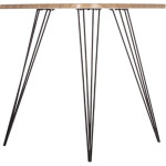 Paris Prix Table D'Appoint Industriel "Neile" 69cm Marron